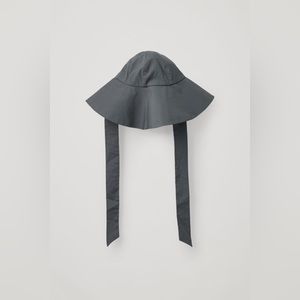 COS Large Brim Hat with Ties